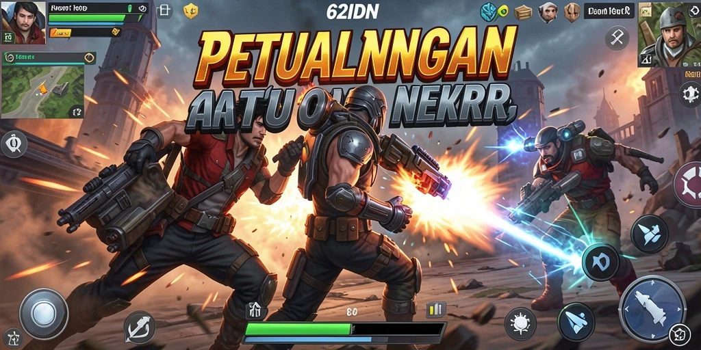 Tampilan menegangkan dari gameplay 62IDN yang penuh aksi.