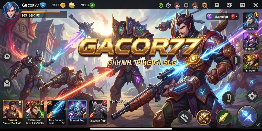 Tampilan dinamis gameplay dalam GACOR77 yang menarik.