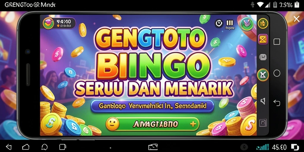 Tampilan menarik saat bermain Bingo di GENGTOTO.