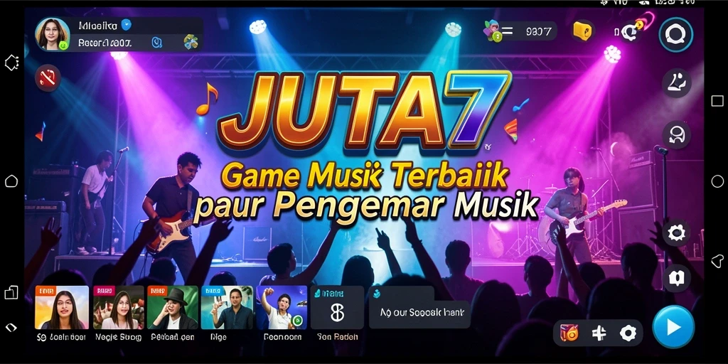 Tampilan gameplay JUTA7 yang menarik dan interaktif.