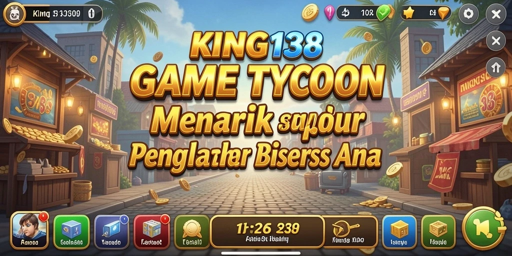 Screenshot KING138 menampilkan gameplay Tycoon yang seru dan interaktif.