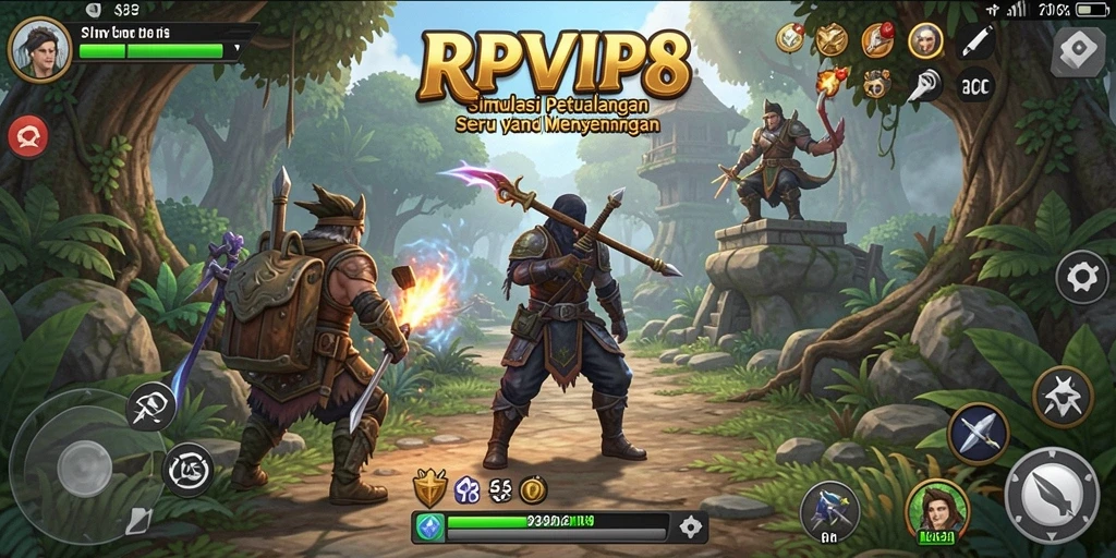 Menampilkan gameplay seru dari RPVIP8 yang penuh tantangan.