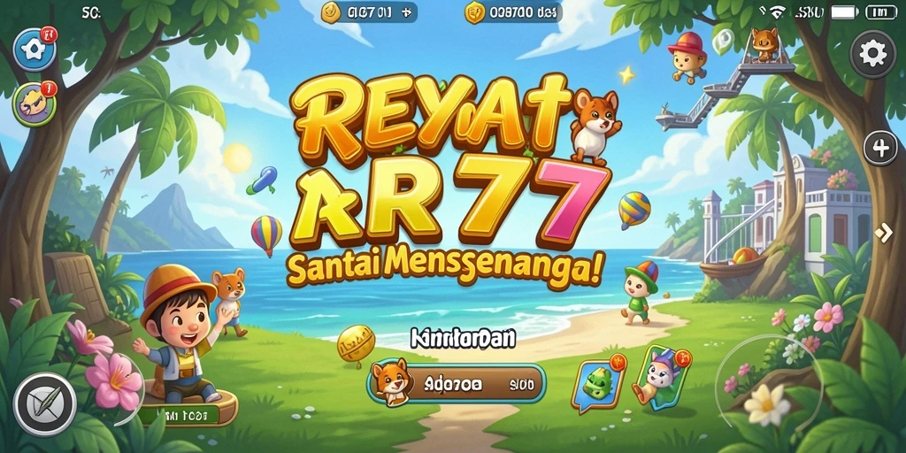 Tampilan gameplay RR777 yang sederhana dan menarik.