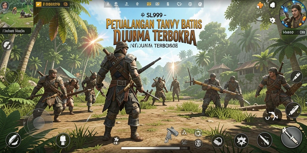 Tampilan gameplay SL999 yang menarik di dunia terbuka.
