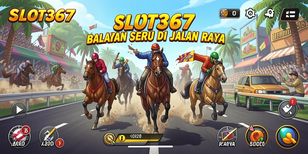 Gameplay balapan yang menegangkan di SLOT367.