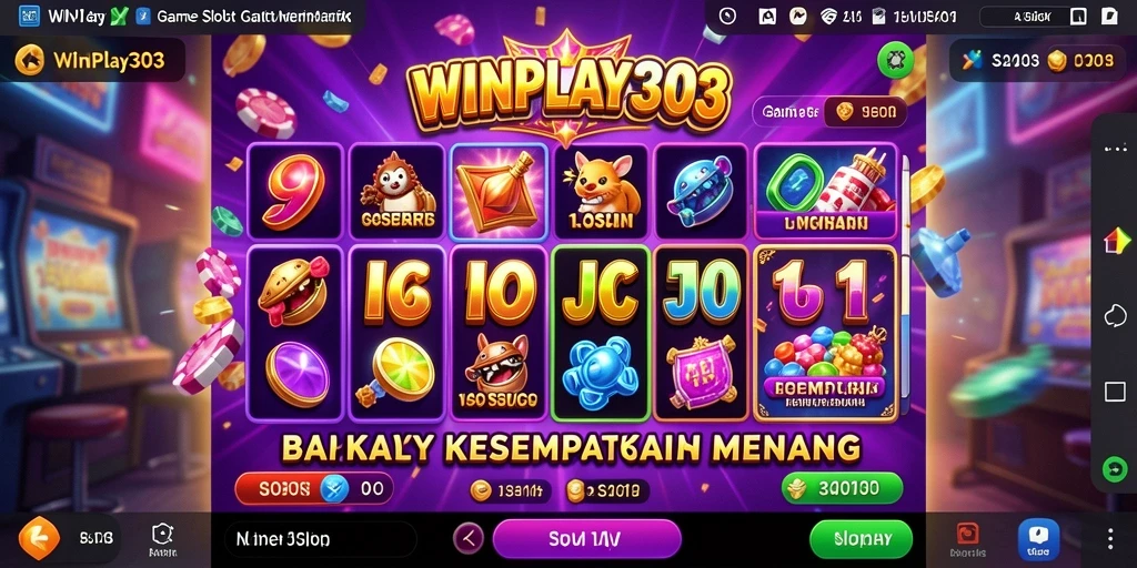 Tampilan menawan dari gameplay Slot WINPLAY303.